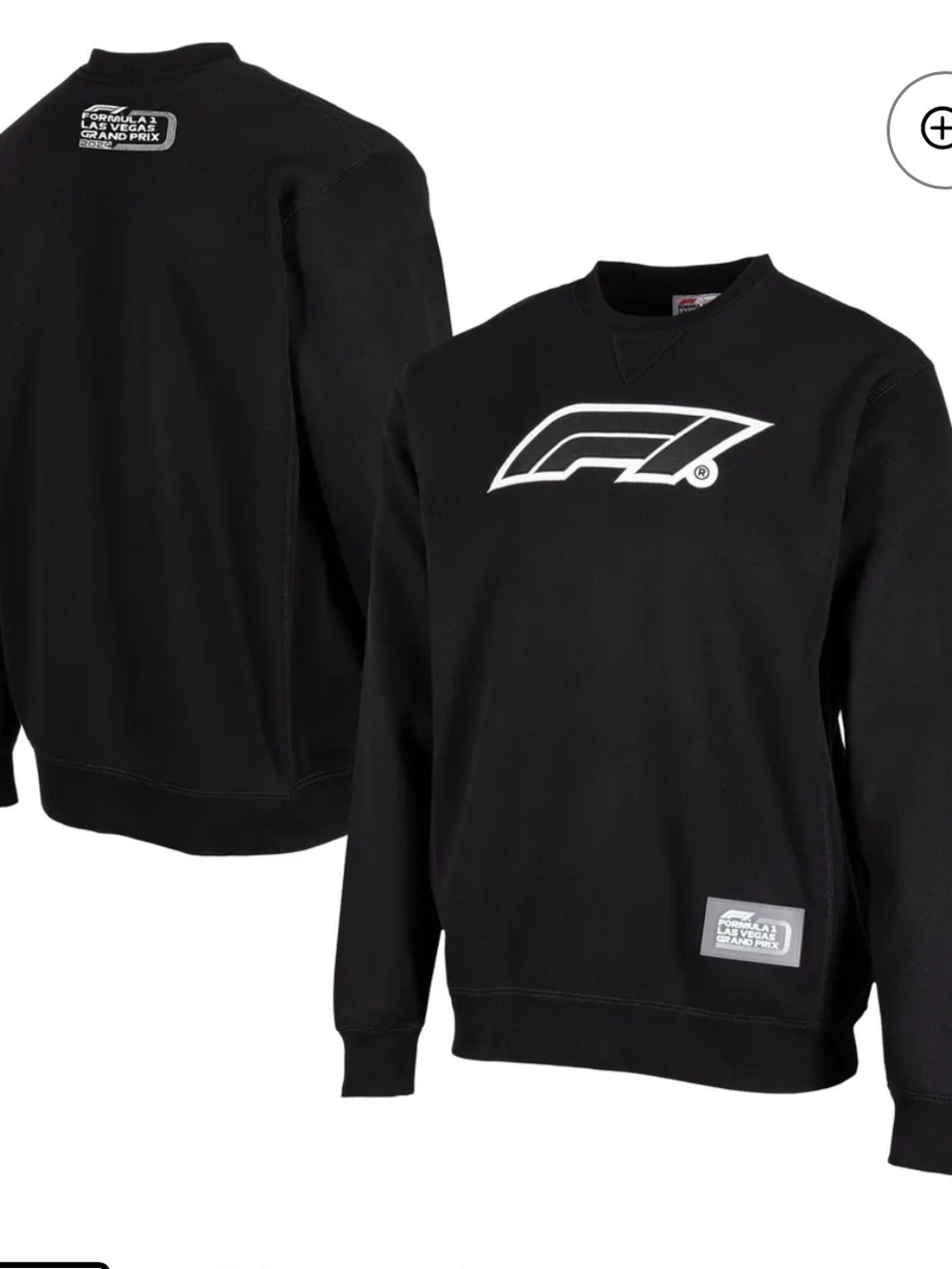 Unisex Black Formula 1 2024 Las Vegas Grand Prix Classic Pullover Sweatshirt